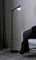 Nowoczesna lampa podłogowa Contina w kolorze czarnym NORDLUX
