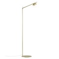 Nowoczesna lampa podłogowa Contina w kolorze mosiądzu NORDLUX