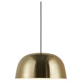 Złota lampa sufitowa Cera z metalu NORDLUX
