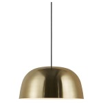 Złota lampa sufitowa Cera z metalu NORDLUX