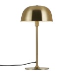 Złota lampa stołowa Cera z metalu NORDLUX