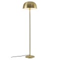 Złota lampa podłogowa Cera z metalu NORDLUX