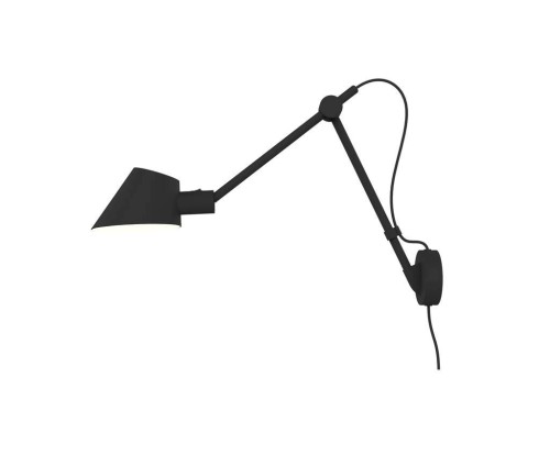 Czarna lampa ścienna kinkiet Stay Long DESIGN FOR THE PEOPLE BY NORDLUX