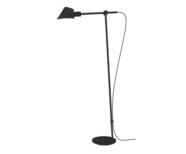 Czarna lampa podłogowa Stay - DESIGN FOR THE PEOPLE BY NORDLUX