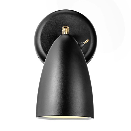 Czarna lampa ścienna Nexus N2 10 DESIGN FOR THE PEOPLE BY NORDLUX