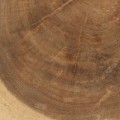 Biały stolik stołek Tribe z drewna teak BAZAR BIZAR