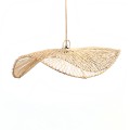Abażur rattanowy do lampy wiszącej Chapeau, naturalny - Bazar Bizar