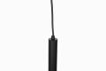 Czarna lampa wisząca tuba do jadalni kuchni salonu Pipe One40 z żelaza NORR11