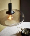 Lampa wisząca nowoczesna Alton35 z ciemnego szkła NORDLUX