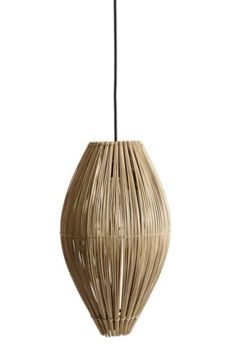 Lampa sufitowa Fishtrap M naturalna z bambusa MUUBS