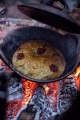 Duży brązowy wok Hazel z terakoty MUUBS