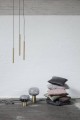 Nowoczesna mosiężna lampa wisząca tuba Pipe Two48 NORR11