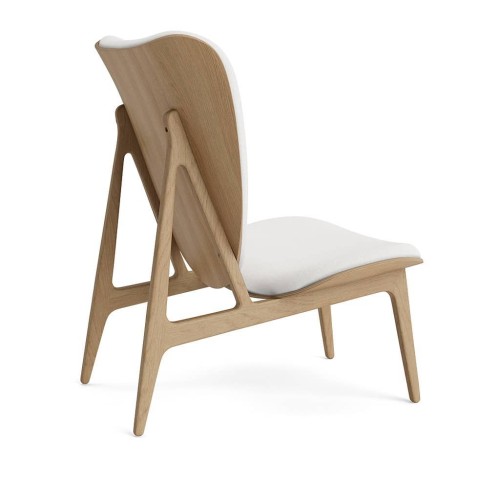 Fotel boucle Elephant Lounge, Natural Barnum Bouclé 01, tapicerowany front - NORR11