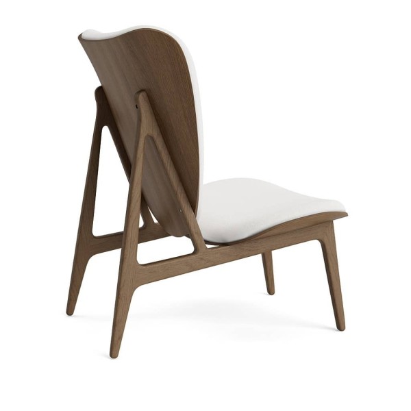 Fotel boucle Elephant Lounge, Light Smoked Barnum Bouclé 01, tapicerowany front - NORR11