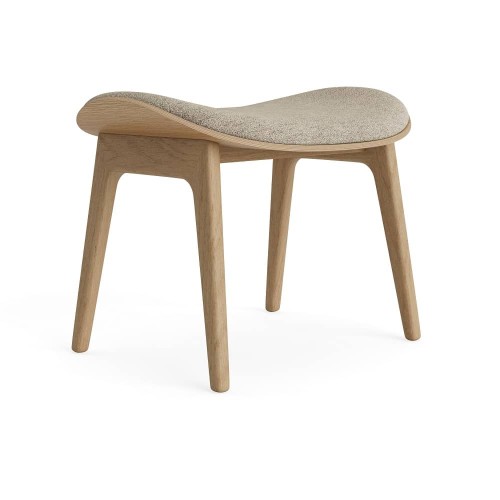 Podnóżek boucle Elephant Lounge Natural Barnum Bouclé 03 - NORR11