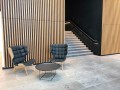 Nowoczesny okrągły stolik kawowy szary Duke 90 NORR11