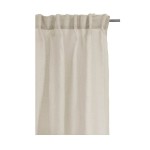 Zasłony lniane na taśmę 145x250 naturalny Dalsland Oatmeal 1 szt HIMLA