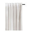 Zasłony lniane na taśmę 145x250 biały Dalsland White 1 szt HIMLA