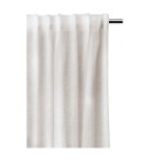 Zasłony lniane na taśmę 145x250 biały Dalsland White 1 szt HIMLA