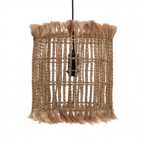 Lampa sufitowa Abaca Bird Cage z trawy - Bazar Bizar