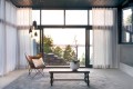 Lniane zasłony na taśmie 140x290 biały Sunshine Premium White 1 szt HIMLA