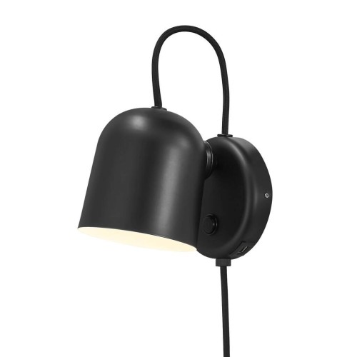 Czarny kinkiet nowoczesny Angle DESIGN FOR THE PEOPLE BY NORDLUX