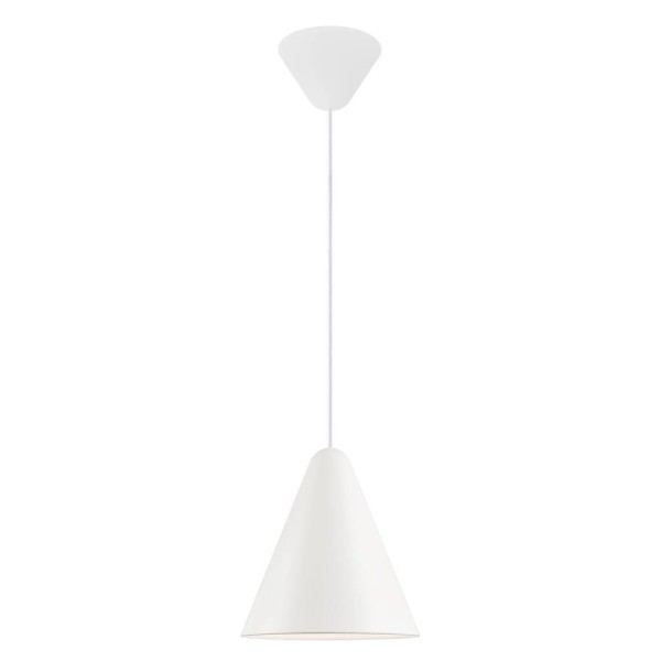 Biała lampa wisząca nowoczesna Nono 23,5 - DESIGN FOR THE PEOPLE BY NORDLUX