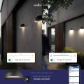 Kinkiet zewnętrzny z czujnikiem ruchu Arcus Smart Led czarny NORDLUX
