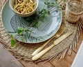 Zestaw 6 sztuk naturalne podkładki na stół z trawy morskiej BLOOMINGVILLE