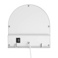 Biała lampa z półką z portem USB do ładowania NORDLUX