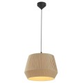 Lampa sufitowa Dicte 40 z beżowym plisowanym kloszem NORDLUX