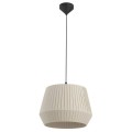 Lampa sufitowa Dicte 40 z beżowym plisowanym kloszem NORDLUX