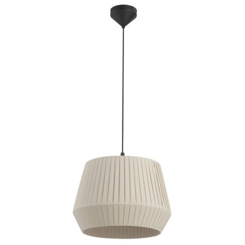 Lampa sufitowa Dicte 40 z beżowym plisowanym kloszem NORDLUX