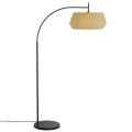 Lampa stojąca podłogowa Dicte z beżowym plisowanym kloszem NORDLUX