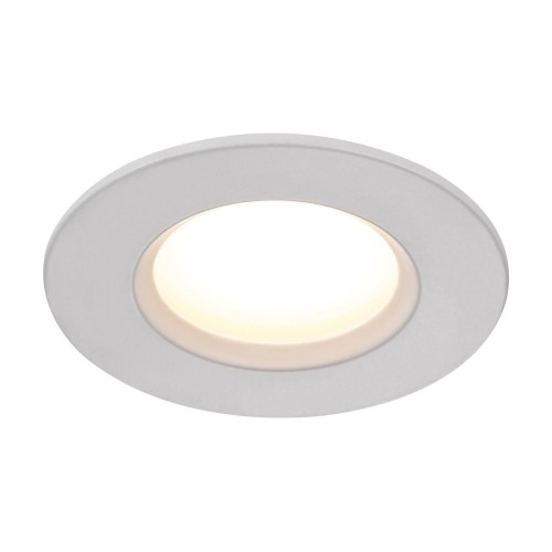 Oświetlenie sufitowe łazienkowe Białe oczko sufitowe do łazienki IP65 do zabudowy led Dorado 1-kit NORDLUX