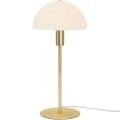 Lampa stołowa złota mosiężna ze szklanym kloszem Ellen NORDLUX