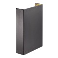 Nowoczesny kinkiet zewnętrzny Fold 15 Led czarny NORDLUX