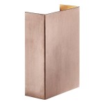 Nowoczesny kinkiet zewnętrzny Fold 10 Led miedź NORDLUX