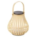Lampa przenośna solarna Led bambusowa LEO To Go NORDLUX