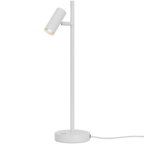 Biała lampa stołowa led Omari NORDLUX