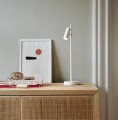 Lampa stojąca na komodę biała lampa stołowa led Omari NORDLUX