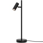 Czarna lampa stołowa led Omari NORDLUX