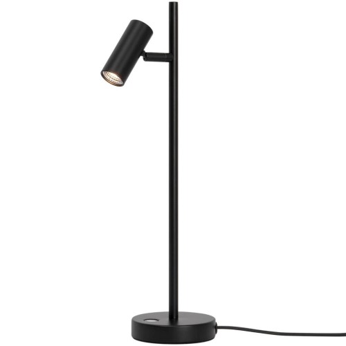Czarna lampa stołowa led Omari NORDLUX