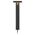 Lampa ogrodowa led solarna Rica Square z czujnikiem ruchu kolor czarny NORDLUX