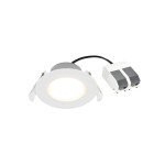 Oczko sufitowe do łazienki IP65 do zabudowy led Siege Downlight  1-kit białe NORDLUX