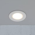 Oczko sufitowe do łazienki IP65 do zabudowy led Siege Downlight 1-kit białe NORDLUX