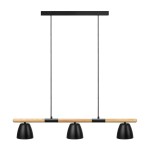 Lampa wisząca Theo drewno jesion metal NORDLUX