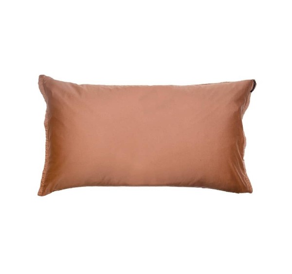 Zestaw 2 szt poszewki na poduszki 50x70 pościel satynowa bawełniana Soul Desert Rose Oeko-Tex HIMLA