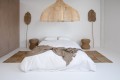 Abażur rattanowy do lampy wiszącej Whipped XL, naturalny - Bazar Bizar