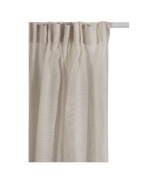 Natural linen voile curtain 280x290 Skylight Oatmeal 1 pc - Himla